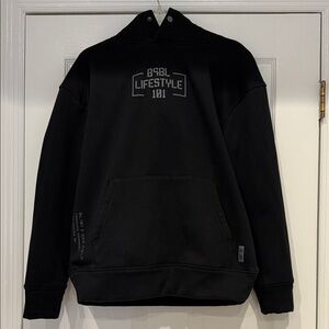 Baseball Lifestyle 101 Black Hoodie